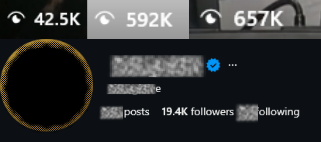 Instagram results — faceless page built from zero